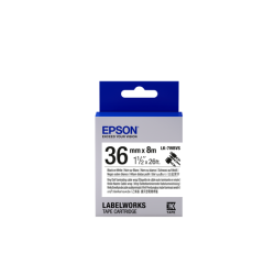 Epson Label Cartridge LK-7WBVS čierna na bielom cable tape, 36mm