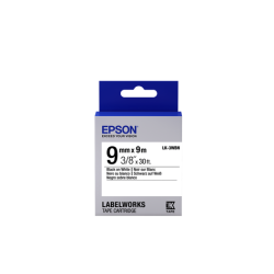 Epson Label Cartridge Standard LK-3WBN Standard Black/White 9mm (9m)