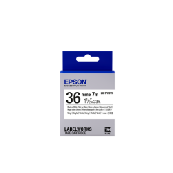 Epson Tape Cartridge LK-7WBVN Vinyl, Black/White 36 mm / 7m