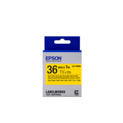 Epson Tape Cartridge LK-7YBVN Vinyl, Black/Yellow 36 mm / 7m