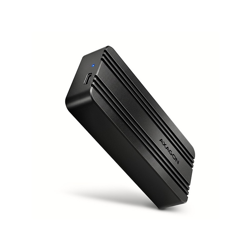 AXAGON EEM2-40G, USB-C 40Gbps externý box pre M.2 NVMe SSD, zosilnený hliník