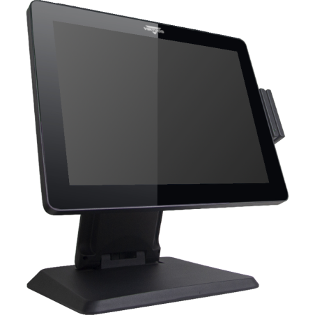 VIRTUOS BPOS BP-1588, 15'' LCD LED, 400 cd/m2, J6412, 8 GB RAM, 128 GB SSD, Win11 IoT, kapacitný, čierny