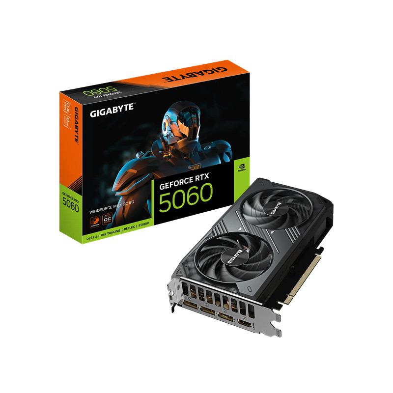 GIGABYTE GeForce RTX 5060 WINDFORCE MAX OC 8G/OC/8GB/GDDR7