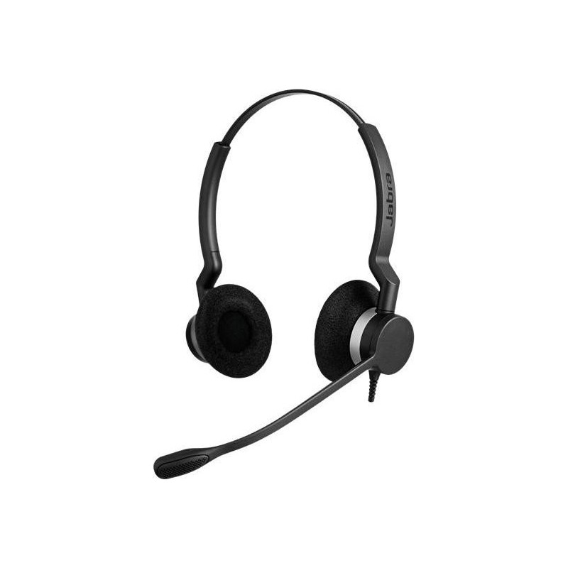 Jabra BIZ 2300/Stereo/QD/Drôt/Čierna