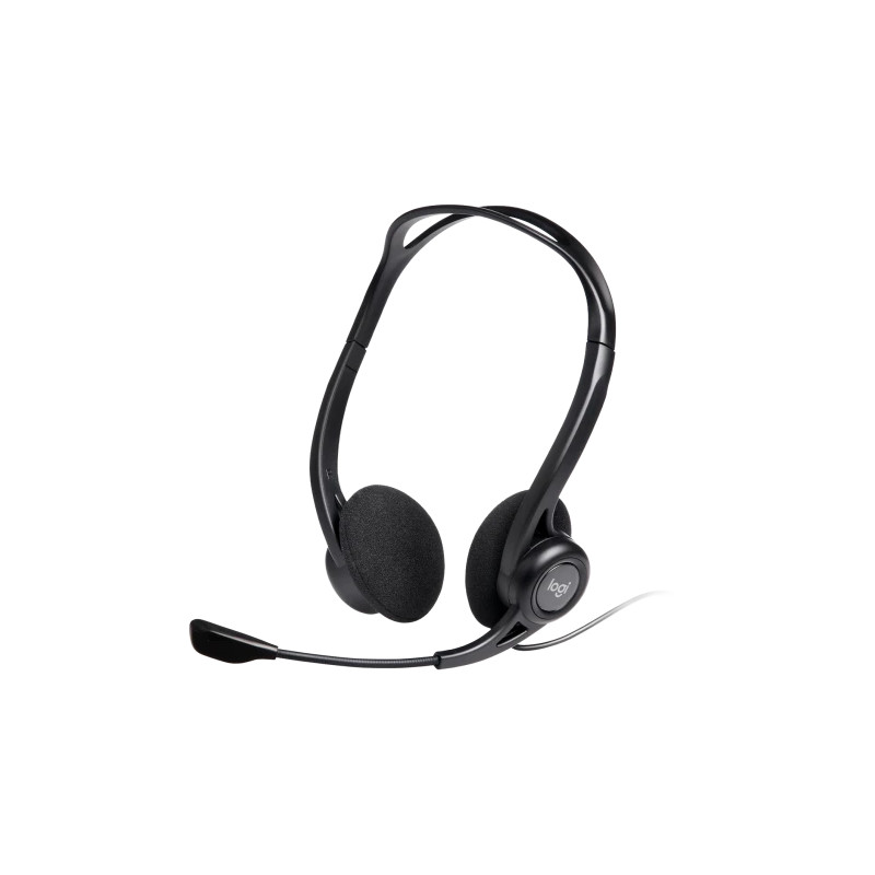 akcie Logitech PC 960 Stereo Headset, USB _