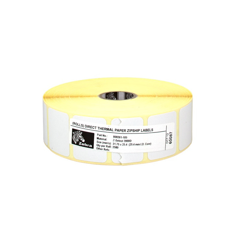 Z-Select 2000D 32 x 25 mm/2580 etikiet/role