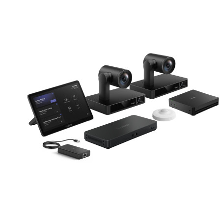 Yealink MVC S90-C5U-004, Microsoft Teams Rooms (2x UVC86, MTouch Plus, AVHub, BYOD-Extender