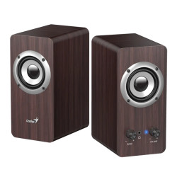 GENIUS SP-HF400 reproduktory, tmavé drevo