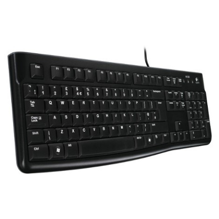 Logitech K120/Drôtová USB/ CZ- SK layout/Čierna