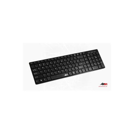 AIREN AiBoard Slim/Drôtová USB/ CZ layout/Čierna