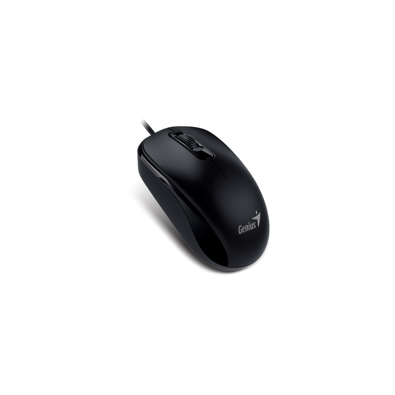 GENIUS DX-110/Kancelárska/Optická/1 000 DPI/Drôtová USB/Čierna