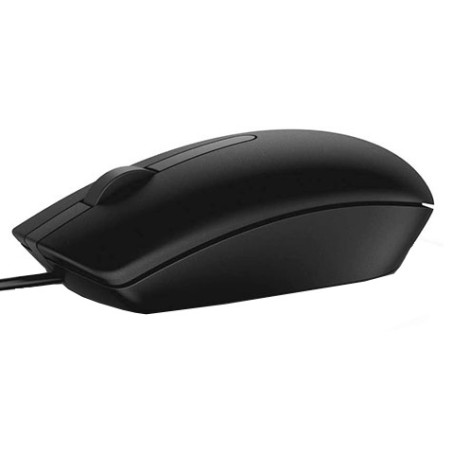Dell MS116/Kancelárska/Optická/1 000 DPI/Drôtová USB/Čierna