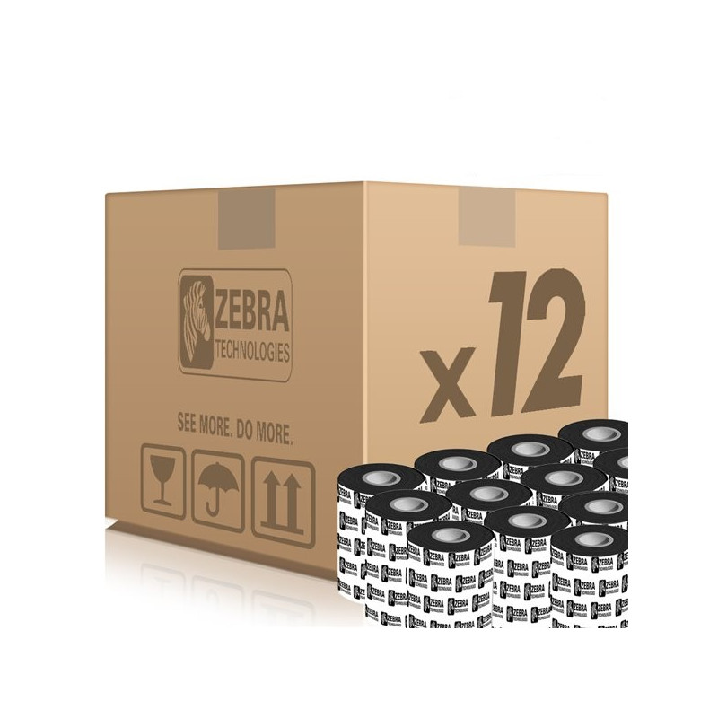 Zebra TT páska Wax, šírka 110mm, dĺžka 300m