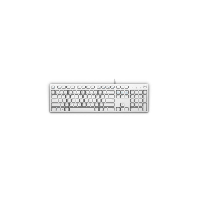 Dell KB216/Drôtová USB/US layout/Biela