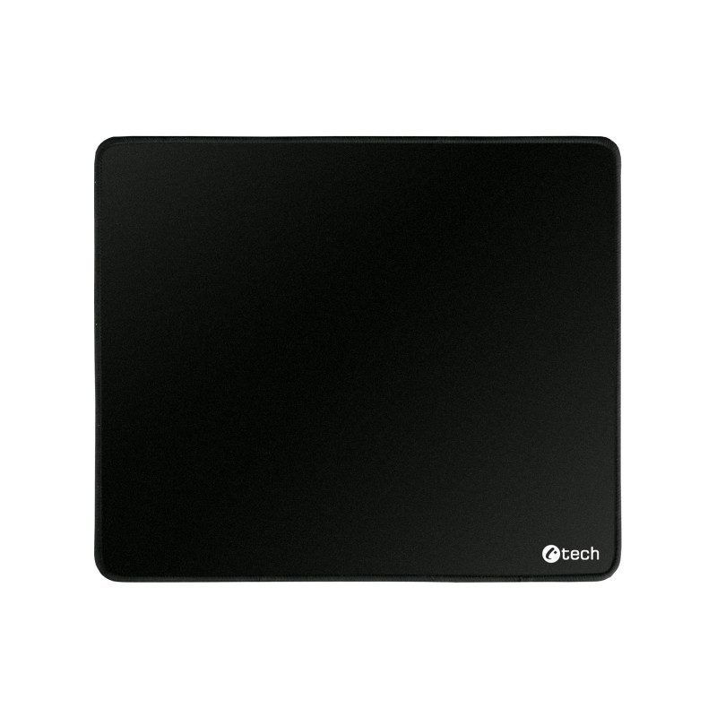 Podložka pod myš C-TECH MP-01, čierna, 320x270x4mm, obšité okraje