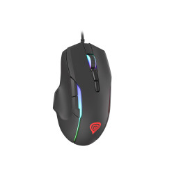 Genesis herná optická myš XENON 220 G2/RGB/Herná/Optická/Pre pravákov/12 400 DPI/Drôtová USB/Čierna