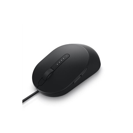 Dell MS3220/Kancelárska/Laserová/Pre pravákov/3 200 DPI/Drôtová USB/Čierna