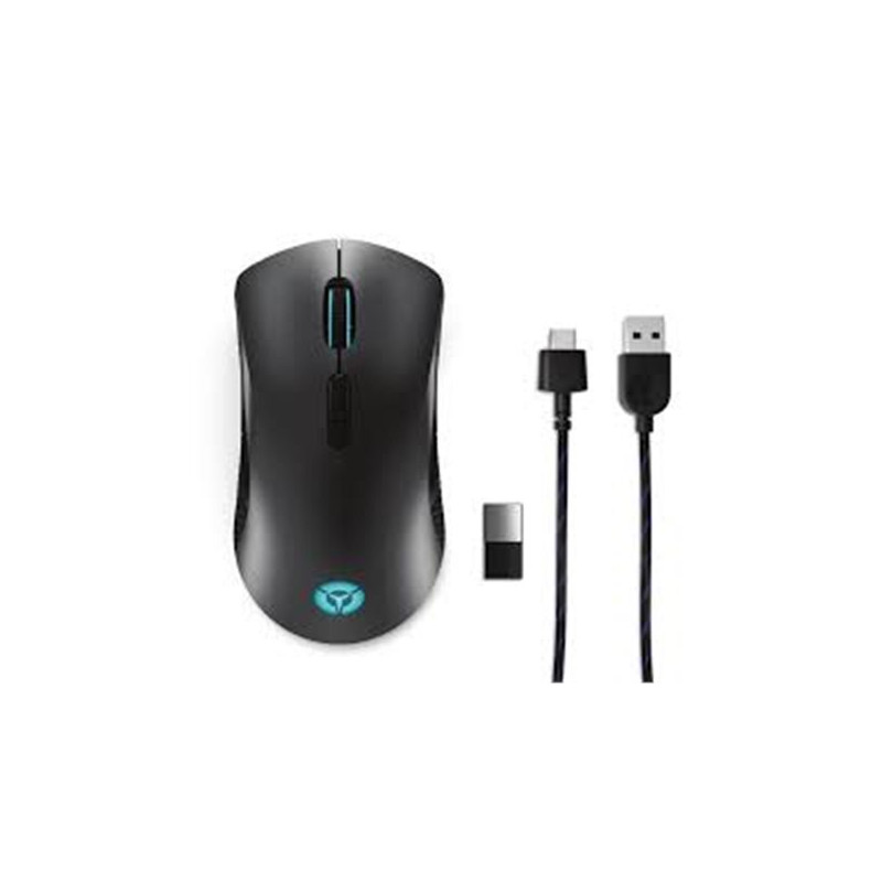 Lenovo Legion M600/Herná/Optická/6 000 DPI/Drôtová+bezdrôtová/Čierna