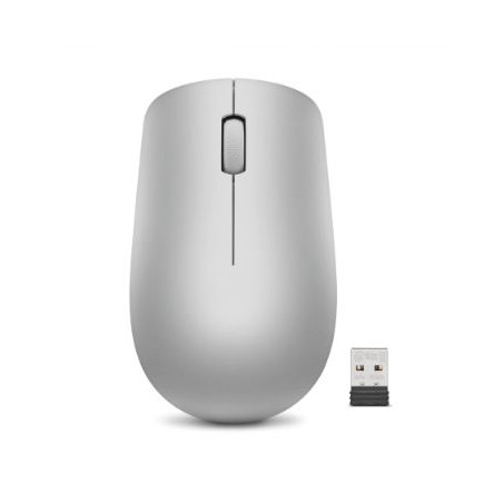 Lenovo 530/Kancelárska/Optická/1 200 DPI/Bezdrôtová USB/Šedá