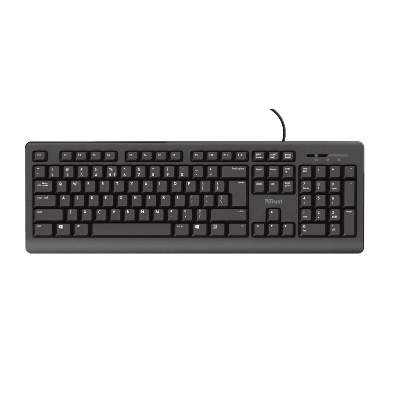 TRUST PRIMO/Drôtová USB/ CZ- SK layout/Čierna