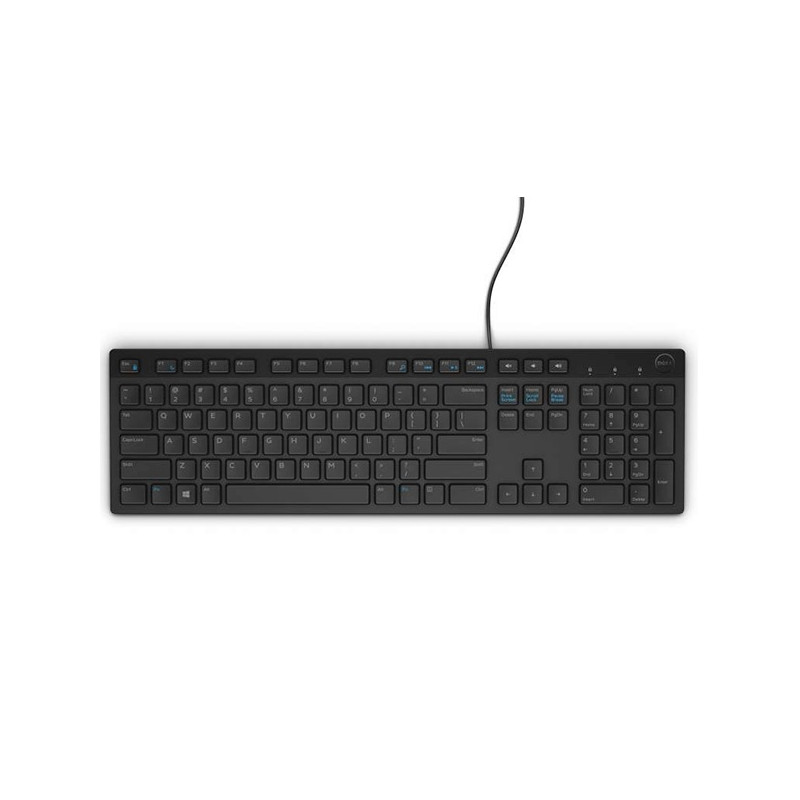 Dell KB216/Drôtová USB/HU layout/Čierna