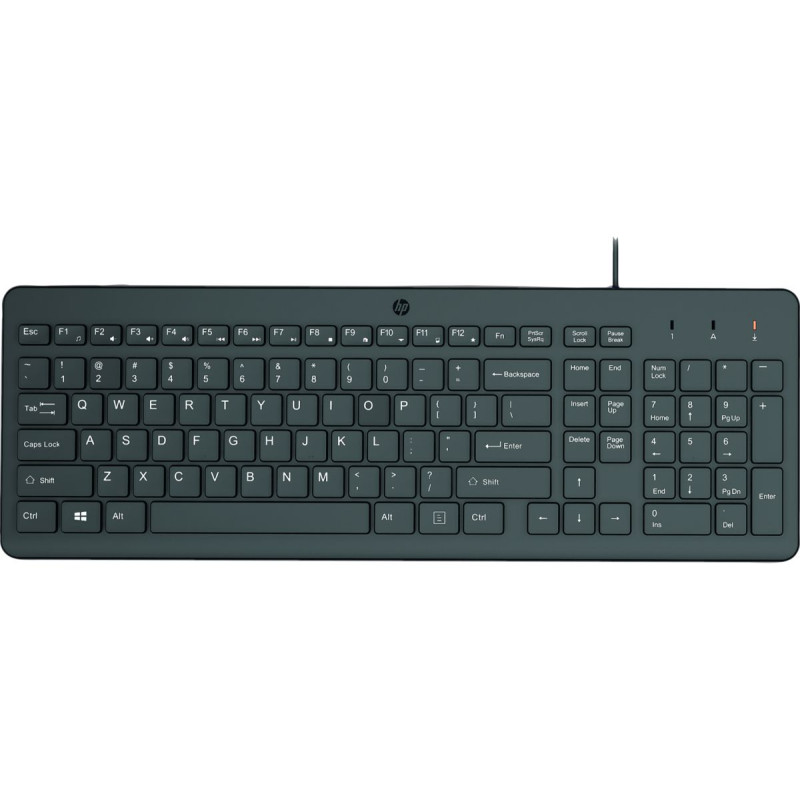 HP 150/Drátová USB/ CZ- SK layout/Čierna