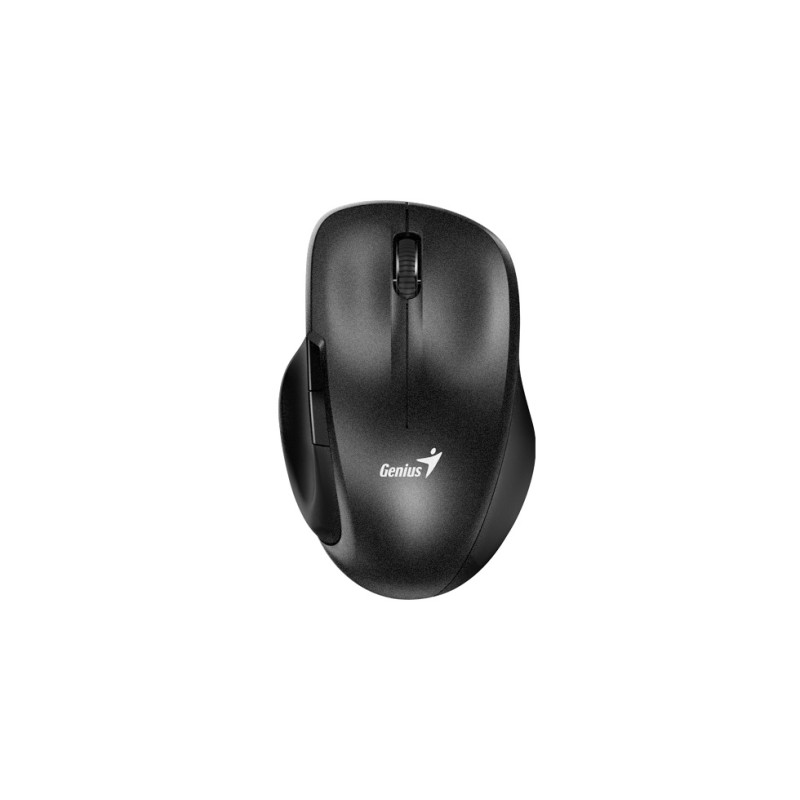 Genius 8200S/Ergonomická/Blue Track/Bezdrôtová USB/Čierna