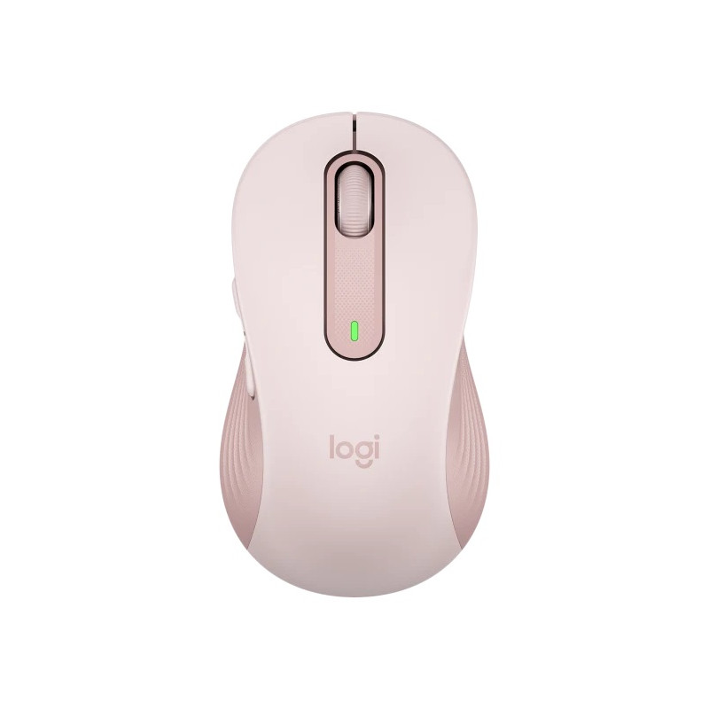 Logitech Signature M650 L/Kancelárska/Optická/Pre pravákov/4 000 DPI/USB+BT/Ružová