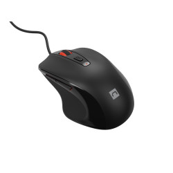 Natec optická myš PIGEON 2/4 000 DPI/Kancelárska/Optická/4 000 DPI/Drôtová USB/Čierna