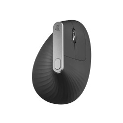 Logitech MX Vertical/Vertikálna/Optická/Pre pravákov/4 000 DPI/USB+BT/Grafitová