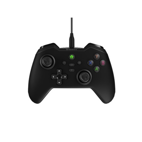 Drôtový gamepad Genesis MANGAN 300, pre PC/Switch/Mobil, čierny