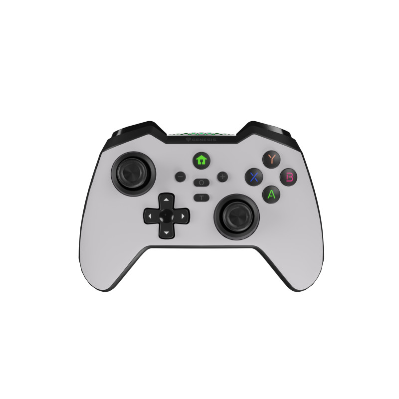 Bezdrôtový gamepad Genesis MANGAN 400 pre PC/Switch/Mobil, biely