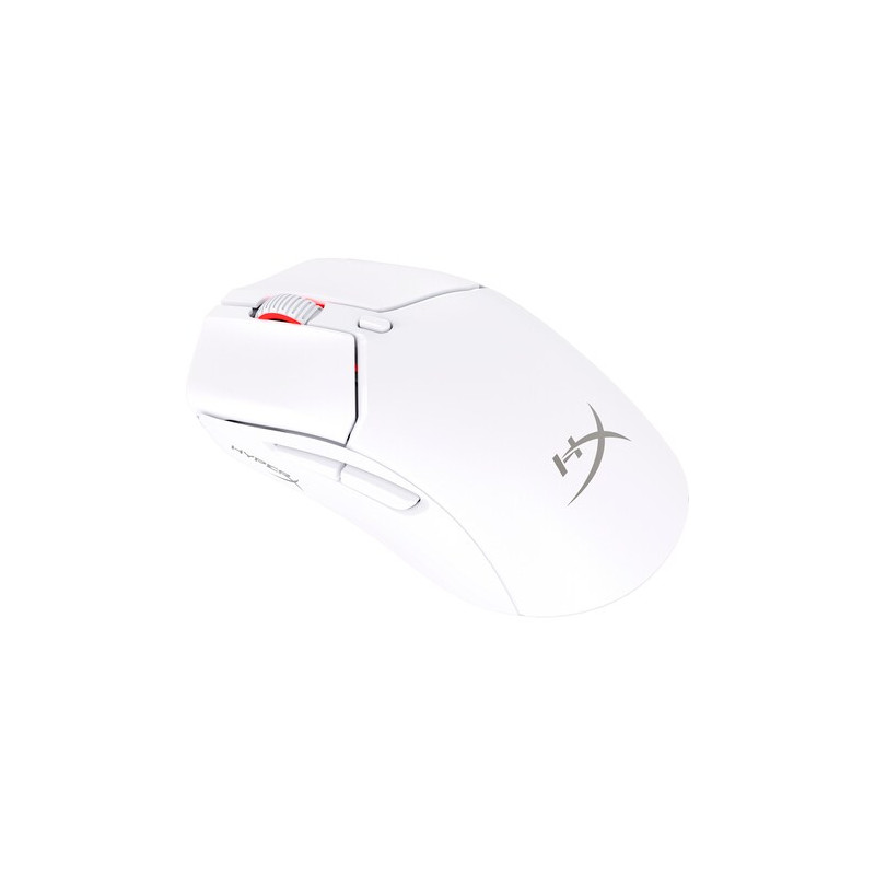HyperX Pulsefire Haste 2 Mini/Herná/Optická/Pre pravákov/26 000 DPI/Drôtové/Bezdrôtové/Biela