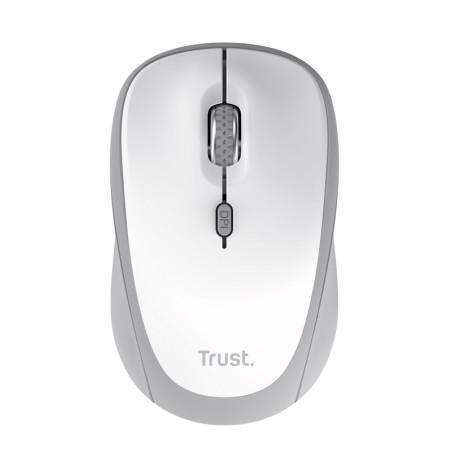 TRUST Yvi+ Multi-Device/Kancelárska/Optická/1 600 DPI/USB+BT/Biela