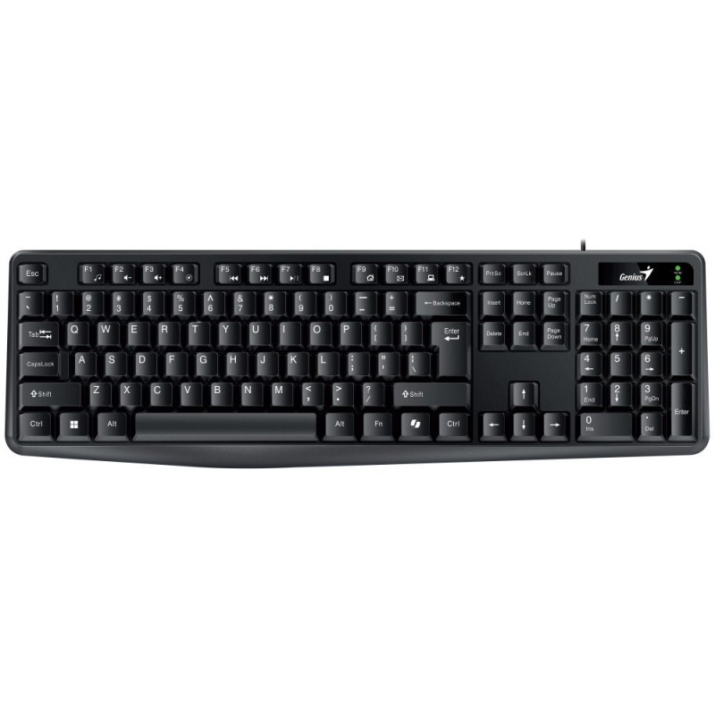 Genius KB-117/Drôtová USB/ CZ- SK layout/Čierna