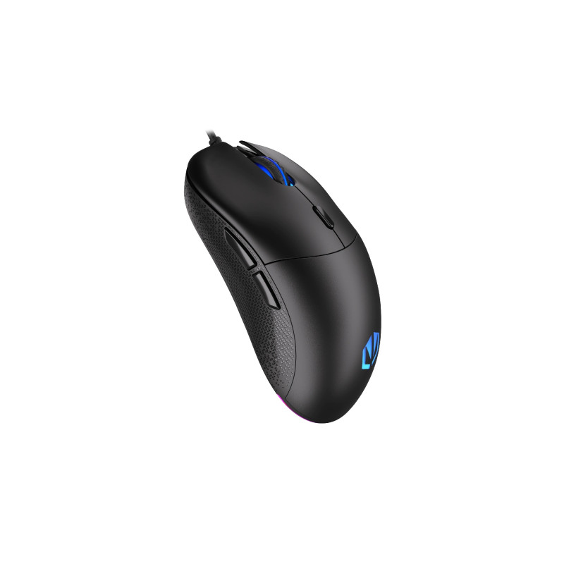 Endorfy Gem Plus/Herná/Optická/Pre pravákov/19 000 DPI/Drôtové USB-A/Čierna