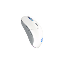 Endorfy GEM Plus/Herná/Optická/Pre pravákov/26 000 DPI/Drôtové/Bezdrôtové/Biela