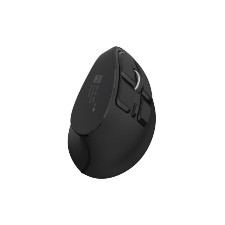Vertikálna bezdrôtová myš Natec EUPHONIE PRO/Vertikálna/Blue Sense/Pre pravákov/4 000 DPI/USB+BT/Čier