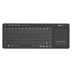 Klávesnica C-TECH WLTK-03, Dual, Touchpad