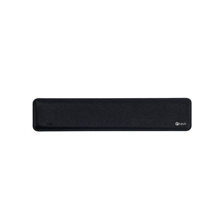 Podpera zápästia ku klávesnici C-TECH KPG-01, pamäťová pena, čierna, 450x93x25mm