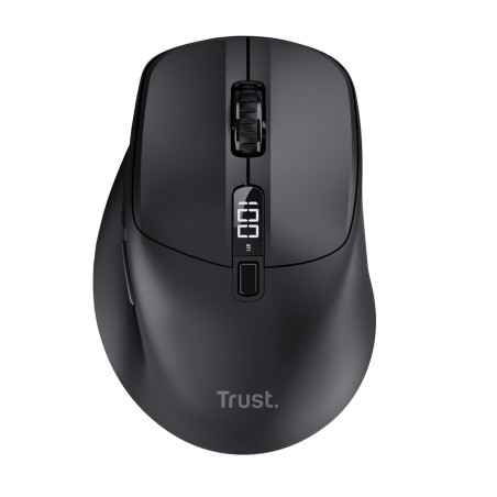 Trust Zevo/Cestovná/Optická/Pre pravákov/4 000 DPI/USB+BT/Čierna