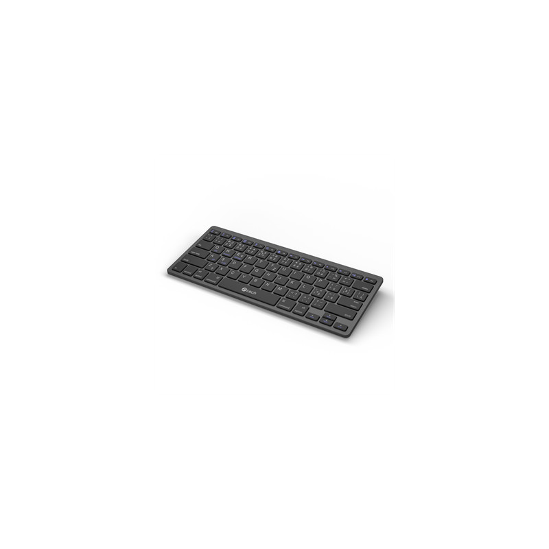 Klávesnica C-TECH KB-120S Dual mode, bezdrôtová,