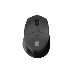 Myš bezdrôtová Natec KITE/Kancelárska/Blue Sense/Pre pravákov/4 000 DPI/USB+BT/Čierna