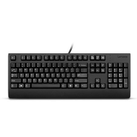 Lenovo Proferred Pro II USB Keyboard AI US/Drôtové USB-A/US/Čierna