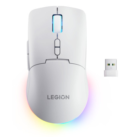 Lenovo Legion M220/Herná/Optická/Pre pravákov/5 000 DPI/USB+BT/Biela