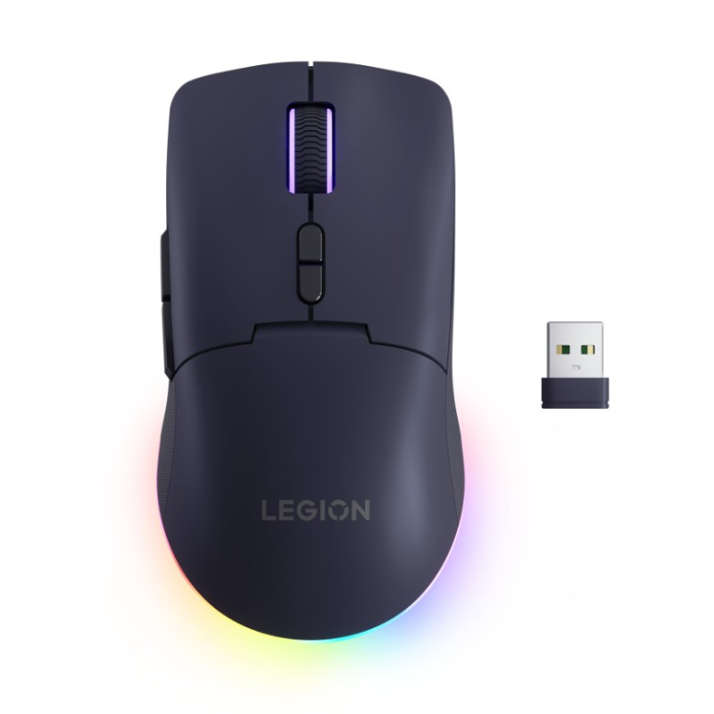 Lenovo Legion M220/Herná/Optická/Pre pravákov/5 000 DPI/USB+BT/Fialová
