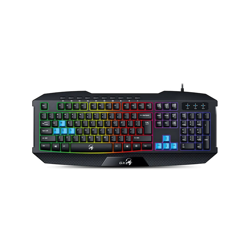 Klávesnica GENIUS K215 USB CZ+ SK black + Copilot