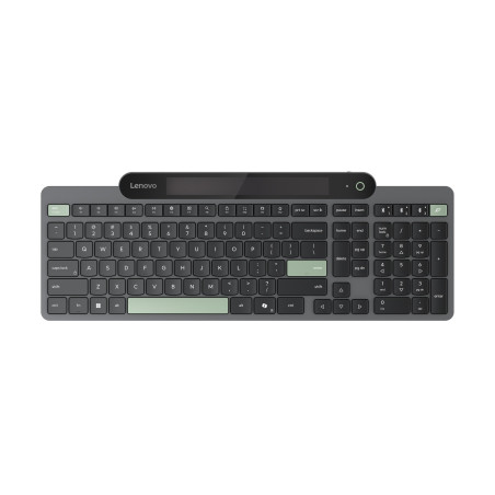 Lenovo Self-Charging Bluetooth Keyboard-Czech/Bezdrôtové Bluetooth/CZ/Černá