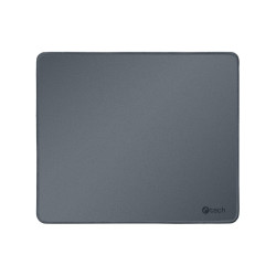 Podložka pod myš C-TECH MP-01, sivá, 320x270x4mm, obšité okraje