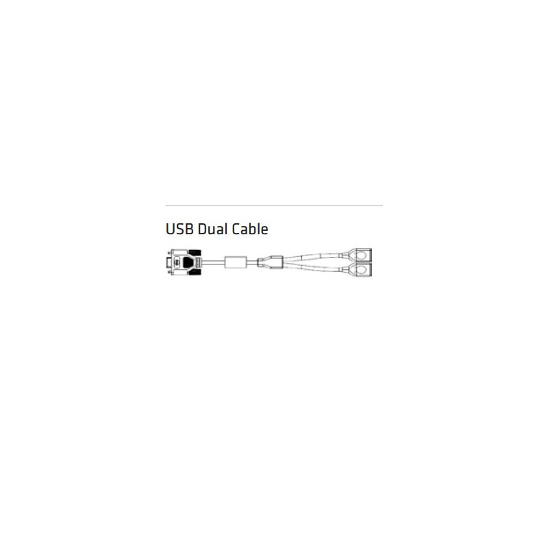 Honeywell Dual USB typu A breakout Y-cable